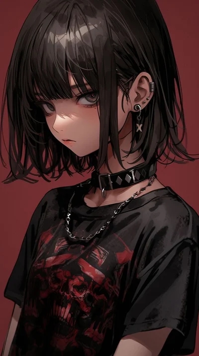 Emo Goth Girl