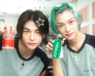 Hyunjin and Felix