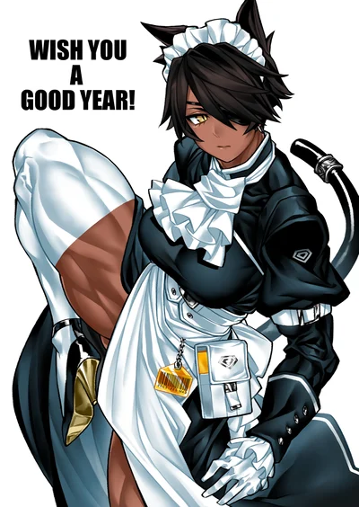 Muscular Maid