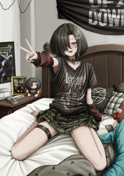 Goth girlfriend