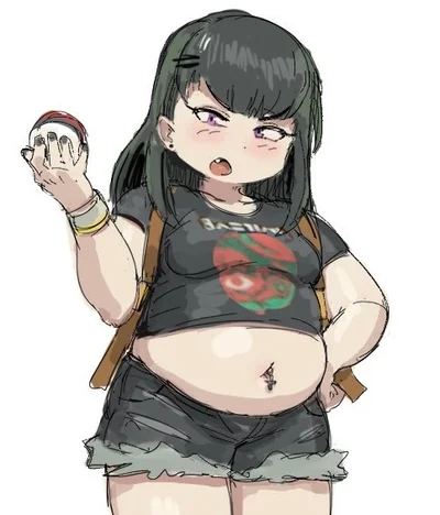 Chubby Goth Girl
